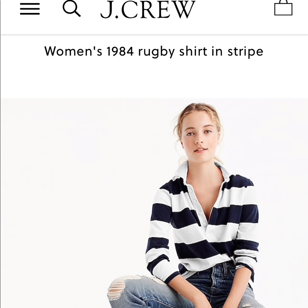 JCREW Rugby Shirt